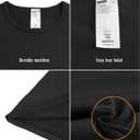 LAPASA Women Thermal Shirt Crewneck Mock Neck Turtleneck Base Layer Fleece Top Thermoflux Lightweight Midweight Heavyweight (XL)