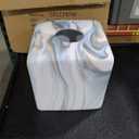 Avanti Linens - Tissue Box Cover, Resin Countertop Accessories, Guest Bathroom Essentials (Waves Collection, Blue)