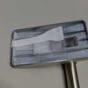 Command Hand Towel Bar Satin Nickel with 4 Water Resistant Command Strips, 9" Hand Towel Holder, Holds up to 3 lb, Great for Bathroom Dcor on The Wall, Inside The Cabinet, or in The Shower (1)