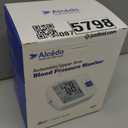 Alcedo Blood Pressure Monitor for Home Use, Automatic Digital BP Machine with Large Cuff for Upper Arm, LCD Screen, 2x120 Memory, Talking Function