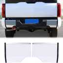 Car Rear Bumper Protector Guard Cover Compatible with Toyota Tundra 2022-2026, Pickup Rear Side Bumper Corner Guard Edge Protection Anti-Collision Corners Patch Trim Covers ABS Exterior Accessories