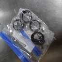 VECELO Bar Stools Set of 4, Adjustable Barstools, Counter Height Stools with Back and Arm, Kitchen Island Stools, Swivel PU Chairs for Pub, Dining Room, Industrial Style, Brown