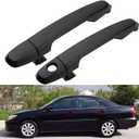 4Pcs Exterior Door Handles for Toyota Camry 2002-2006, Corolla Matrix 2003-2013, RAV4 2001-2012, Prius 04-09, Pontiac Vibe 2003-2010, Front & Rear Driver & Passenger Side Replaces# 81309 92894