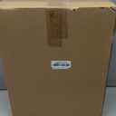 SNSLXH 5 Pack Stackable Closet Storage Basket, Multifunctional & Foldable Closet Organizer for Bathroom Kitchen Laundry Room Wardrobe Storage, Space-Saving Clothes Storage Drawer Organizer, White