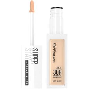Maybelline Super Stay Liquid Concealer Makeup, Full Coverage Concealer, Up to 30 Hour Wear, Transfer Resistant, Natural Matte Finish, Oil-free, 18, 1 Count