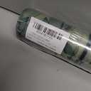 DKTIE Window Film Privacy with Installation Tools, Decorative Stained Glass Window Clings for Home, Static Cling Window Sticker for Front Door, Bathroom (Green, 35.4'' x 78.7'')