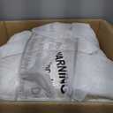 MAXYOYO 6" Futon Mattress Full Size, Velvet Thick Futons Sofa Couch Bed, Versatile Floor Mattress for Adults, Shredded Foam Filling (Frame Not Included), Grey