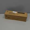 Bamboo Drawer Organizer, Narrow Silverware Organizer for Kitchen, Stackable Utensil Organizer, 2 Pcs Flatware Organizer, Wooden Storage Box Tray (Black, 12 X 3 X 2 Inch)