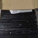 DWVO Makeup Vanity Desk, 46" Vanity Set with Mirror and Lights, 11 Storage Drawer, Power Outlet, Chair, Makeup Table Set with Magnifying Glass