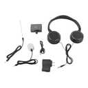 Underground Water Leak Detector Water Pipe Leakage Detector, Pipe Leak Detector High Strength Sound Intensifier with Headset AC100-240V for Site Construction Plumbing Leak (US Plug)