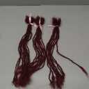 Micro Locs Extesnions Human Hair 0.2cm Thickness Sisterlocks Curly Tips, Full Handmade Interlocking Permanent Soft Dreadlock Extensions Natural Looking Locs (BUG# 0.2cm, 12 Inch 30 Strands)