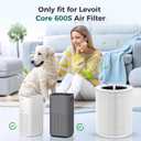 Core 600S Replacement Filter Compatible with LEVOIT Core 600S-RF & Core 600S-P Air Filter, 3-in-1 High-Efficiency Filter Core 600S for Home Large Room, 1 Pack