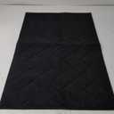 Indoor Doormat,Front Back Door Mat Rubber Backing Non Slip Door Mats 50" x 80" Black