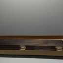 48 Inch Floating Shelves for Wall Rustic Brown Wood Wall Shelves for Bedroom Set of 4