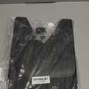 A-Premium Mud Flaps Compatible with Chevrolet Aveo, Camaro, Cavalier, Classic, Cobalt, Corvette, HHR, Impala, Malibu, Metro, Prizm, S10, Set of 4 Mud Guards Front and Rear, Drilling Required