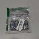 Puroma 2 Pack Combination Lock for Locker 4 Digit Outdoor Waterproof Padlock for School, Gym, Sports, Fence, Toolbox, Gate, Case, Outdoor, Hasp Storage (Black)