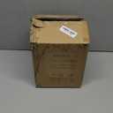 Mini Trash Can with Bamboo Lid Soft Close and Foot Pedal, 0.8Gal/3L Tiny Round Trash Can with Removable Plastic Inner Wastebasket for Bathroom, Bedroom, Powder Room, Office, Desk, Car, White