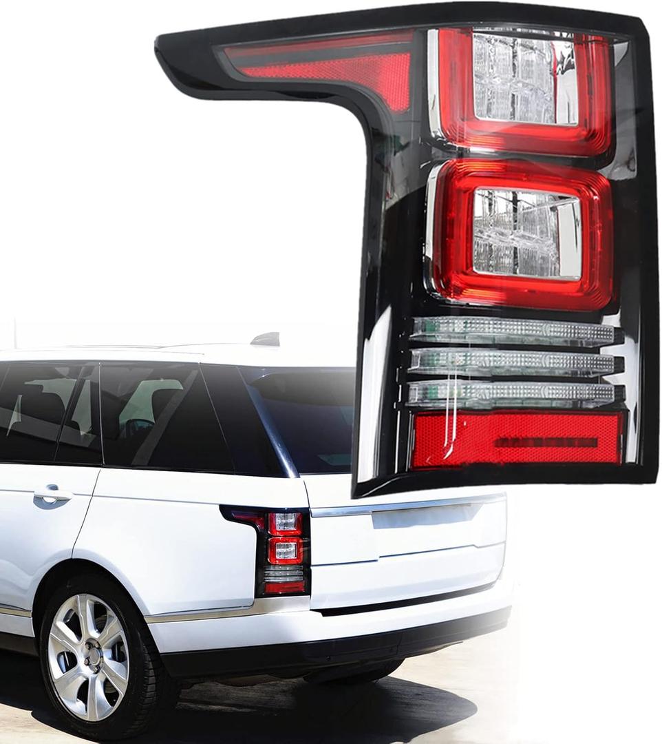 munirater 1-Pack Rear Left Tail Light Brake Lamp Assembly Replacement for L405 2013-2017 Driver Side
