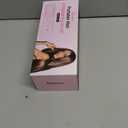 Cordless Hair Straightener Brush - Portable Hair Straightening Brush for Travel - 300M Negative Ions for Frizz-Free Shine, Touch Up On-The-Go, Fast Heating, Gift for Women, 10,000mAh, Powder Pink