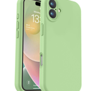 Vooii Compatible with iPhone 16 Case, Liquid Silicone Upgrade [Camera Protection] [Soft AntiScratch Microfiber Lining] Shockproof Phone Case for iPhone 16 6.1 inch  Matcha