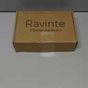 Ravinte 30 Pack 1-1/4 inch Matte Black Zinc Euro-Style Cabinet Knobs, Drawer Pulls & Door Handles