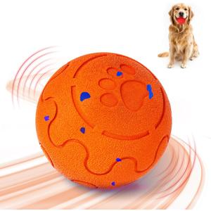 Interactive Dog Ball, Smart Dog Toy for Medium and Large Dogs, Automatic Moving, Rotating & Bouncing, E-TPU Material, IP54 Waterproof, Motion-Activated Dog Stimulation Toy to Keep Them Busy
