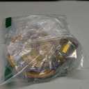 Pendant Light Kit Edison Retro E26 Industrial Mini Pendant Light Cord Kit 39.37inchs for DIY Bedrooms Bars Kitchens Halls Cafeteria(Vintage Bronze) (Gold)