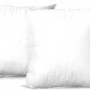 Co. Luxury Fill Throw Pillow Inserts | Decorative Square | Premium Fluffy Pillow Forms Sham Stuffer for Sofa, Couch, and Living Room | Pack of 2 (18 X 18)