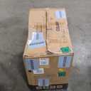 COLAMY Office Ergonomic Desk High Back Executive Chair with Pop-Out Lumbar Support, Upgraded Casters, Adjustable Headrest, Flip-Up Arms, Leather Home with Thick Cushion for Comfort - Black