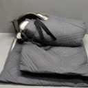 PrinceDeco 100% Waterproof Couch Cover for 3 Cushion Couch Sofa Pet Friendly Non-Slip Couch Cover for Dogs Washable Water Resistant Furniture Protector with Elastic Straps(Sofa 68", Grey)