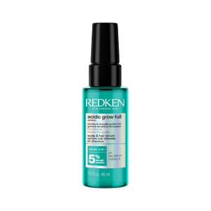 Redken Acidic Grow Full System Scalp & Hair Serum - Lightweight Leave-In Treatment for Rebalanced, Healthy-Looking Scalp and Fuller, Thicker Hair, With Azelaic Acid