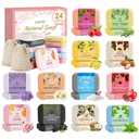 24Pack Natural Bar Soap Gift Set with Olive Extract, Moisturizing, Body Wash & Face, Bulk Gifts for Women, Thank You Gifts, Teacher Appreciation Gifts, Nurse Gifts, Mother's Day Gifts, Travel Size