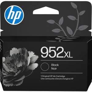 HP 952XL Black High-Yield Ink Cartridge Printers | Works OfficeJet 8702 OfficeJet Pro 7720, 7740, 8210, 8216, 8710, 8715, 8720, 8725, 8730, 8740 | Eligible for Instant Ink | F6U19AN