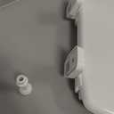 Little2Big Toilet Seat with Built-In Toddler Potty Training Seat, Slow Close, Easy to Install, Made in USA, ELONGATED, White