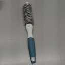 Round Brush for Blow Drying - Extra Small Ceramic Thermal Ionic Roller Brush for Sleek, Salon Blowout - Lightweight Round Hair Brush for Precise Styling and Manageable Hair (Bristle 1.7in, Barrel 1in)