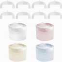 Cheerble Pumpless Cat Water Fountain, 2L/67oz Automatic Pet Fountain, Elfin E1 Lite Cat Fountain for Drinking, MagDrive Technology, Continuous Flow Mode, BPA-Free (White, 8 Filters)