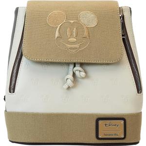 Loungefly Disney Mickey and Friends Canvas Mini Backpack