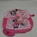 Disney Minnie Mouse Backpack for Girls - Bundle with 16 School Backpack Plus Water Bottle, Stickers, More | Minnie Mouse School Bag for Kids