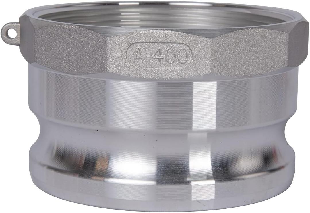 1 PC Aluminum cam lock fittings (Part A) cam groove hose fitting camlock fittings, Male Adapter Female NPT Thread camlock fitting (4)