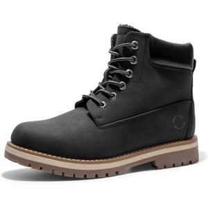 Bruno Marc Men's Classic Winter Fall Boots Outdoor Work Boots 2.0 (10.5, Black/Fur)