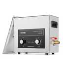 VEVOR 6L Sonic Cleaner with Heater Timer & Basket, Professional Digital Sonic Cavitation Machine, 180W Cleaning Machine for Watch Instruments, Glasses, Coin, Metal Parts, Tool