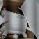 Baby High Chair, 6 in 1 Wooden Convertible High Chairs for Babies and Toddlers, Booster Seat with Double Tray & Reversible Footrest Baby Highchair, 5-Point Harness Baby Feeding Chair, Grey