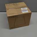 GOSO Gray Lamp Shades Set of 2 Small- 596.4inch(Spider) Drum Lamp Shade Natural Faux Silk Lampshades for Table Lamps Replacement No Assembly Required-Modern Bell