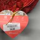 Core Home Woven Oval Basket Red