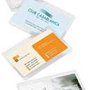 Office Depot Brand Laminating Pouches, Business Card Size, 5 Mil, 2.56" x 3.75", count of 100