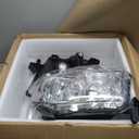 Nilight Headlight Assembly for 2007 2008 2009 2010 2011 2012 2013 Toyota Tundra 2008-2017 Sequoia Headlamps Replacement Chrome Housing Amber Reflector Driver and Passenger Side