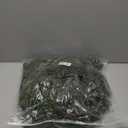 6FT Real Touch Cedar Garland - Artificial Christmas Garland Fake Green Faux Thick and Lush Pine Needles Garlands for Table Fireplace Mantle Holiday Home Indoor Outdoor Decor