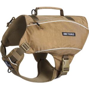 ONETIGRIS Y-Shaped Dog Backpack No Pull CAMLUS Dog Saddle Bag with D-Rings, Lightweight Dog Pack Hiking Gear for Dogs Hunting Camping Travel