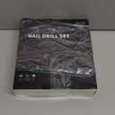 Professional Electric Cordless Nail Drill File with 11 Nail Drill Bits, 35000RPM DIY Glitter e Filer for Nails Kit Machine for Acrylic Nails Gel Polishing for Manicure Salon Home