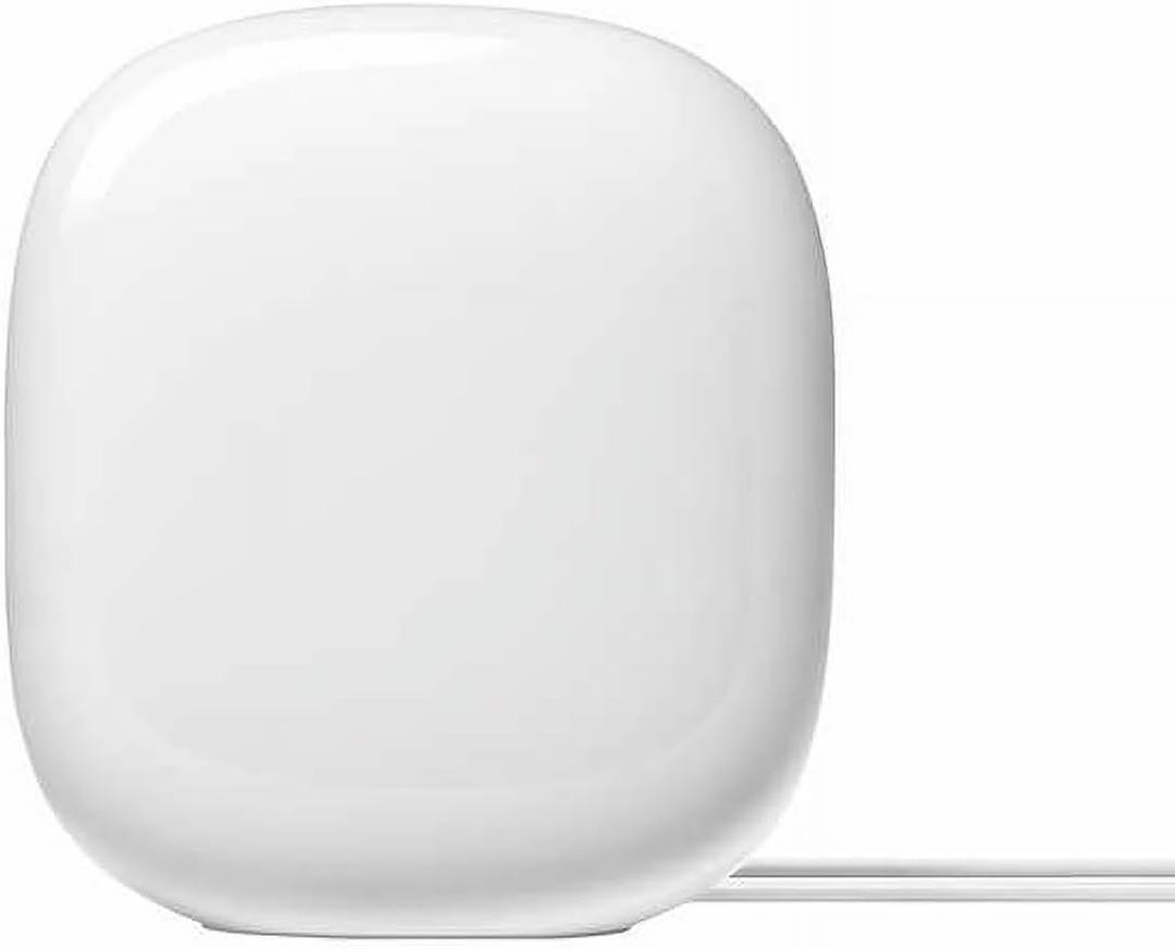 Google Nest WiFi Pro 6E GA03030-US Mesh Router [Color Snow] 